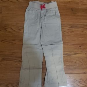 Jumping Beans size 6 khaki twill pull-on pants